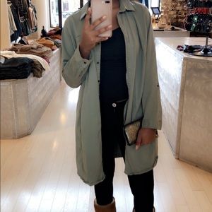 Long Green Jacket 🧥